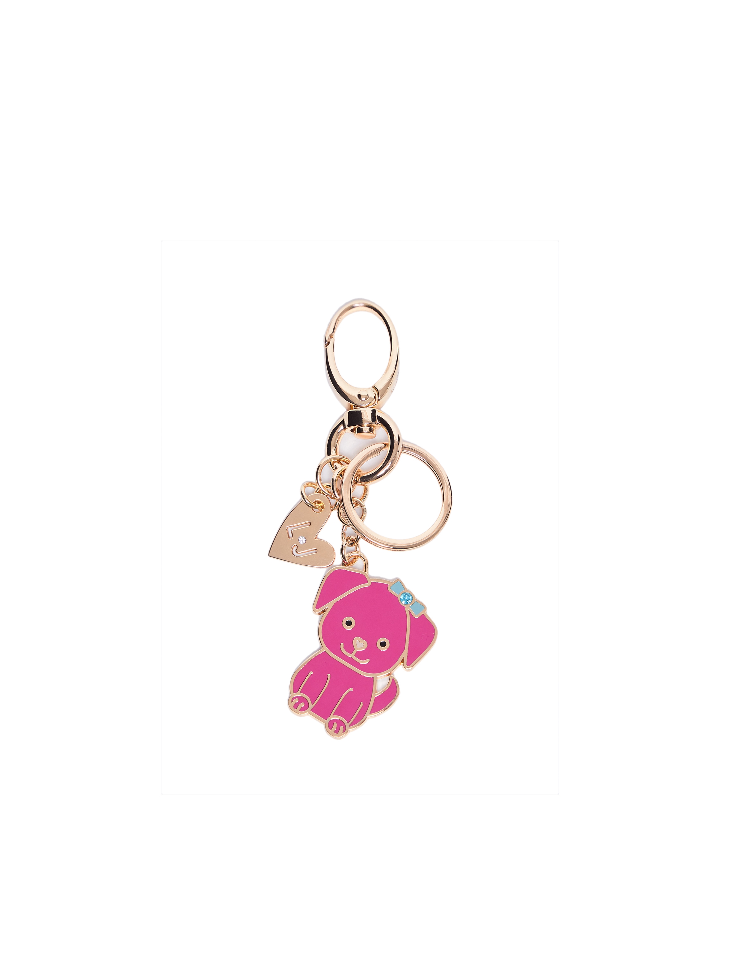 Dog key ring, donna, logato.