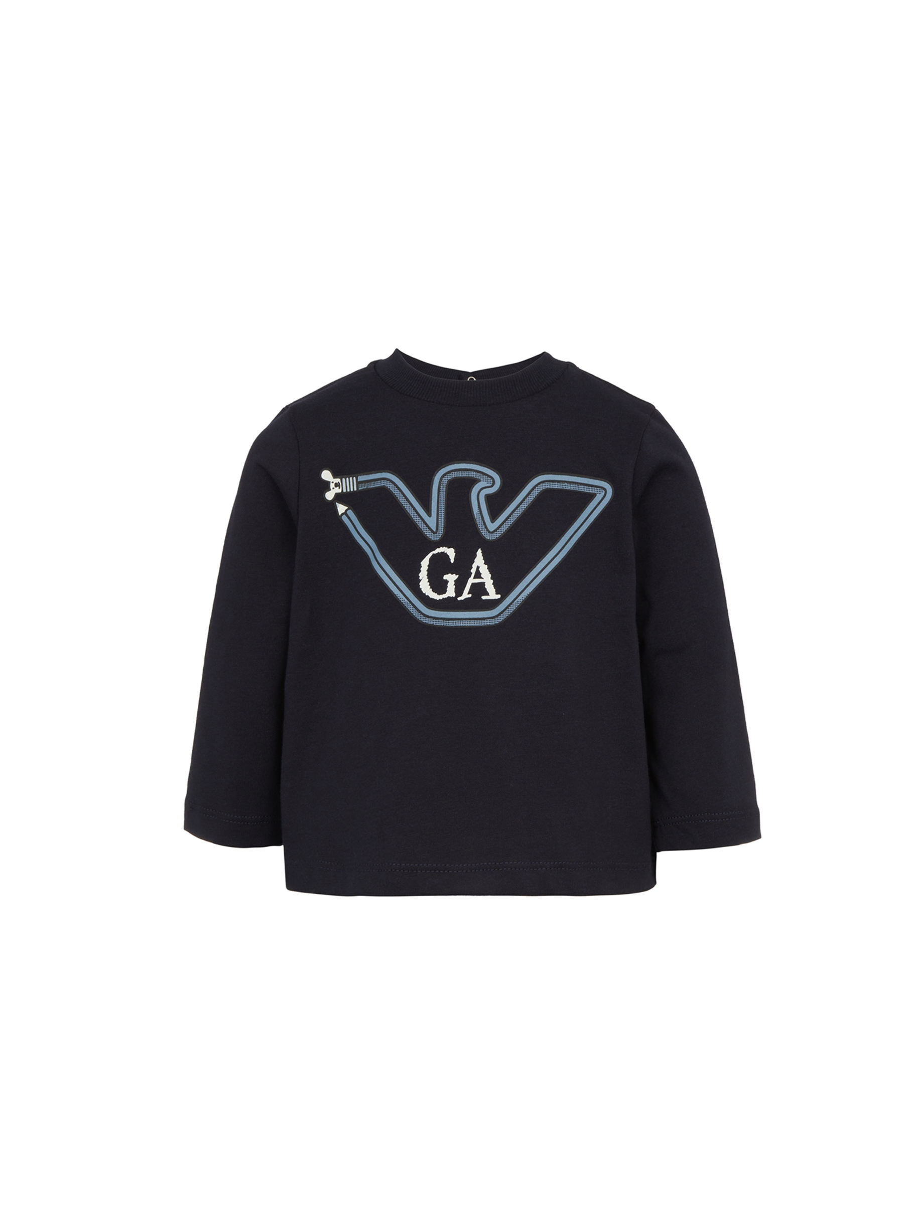 Manica Lunga T Shirt Armani Bimbo EA7 Emporio Armani T-SHIRT