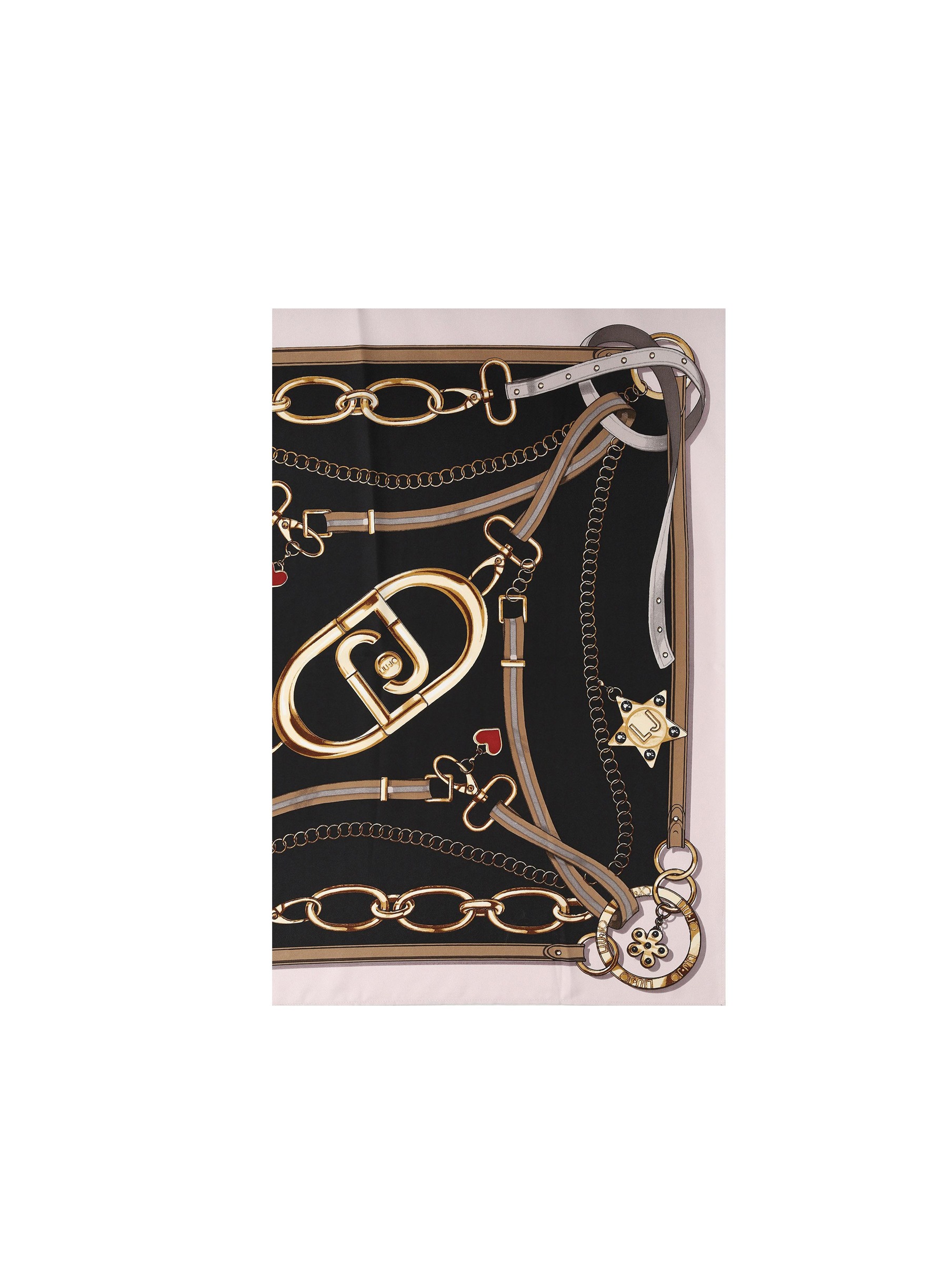 Foulard, donna, logato.