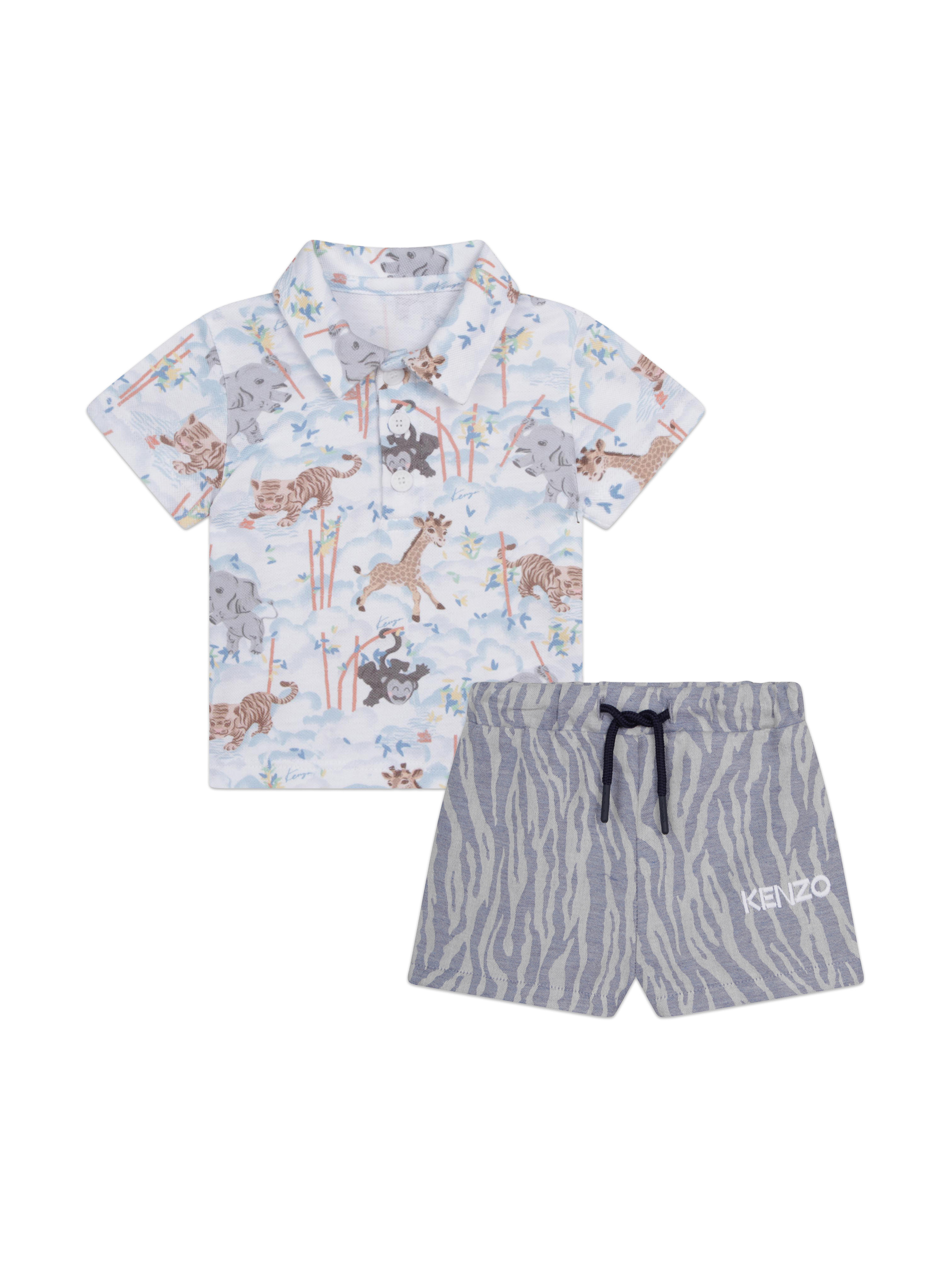 Completo bambino a due pezzi. KENZO K98102 10P Zerotondo