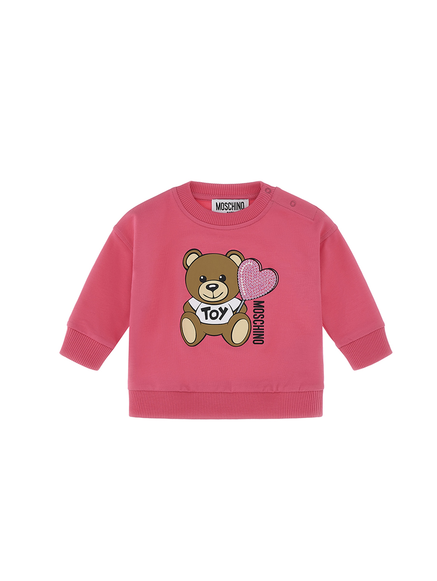 Felpa Moschino Bambina Moschino Felpa Moschino Teddy Bear Nera