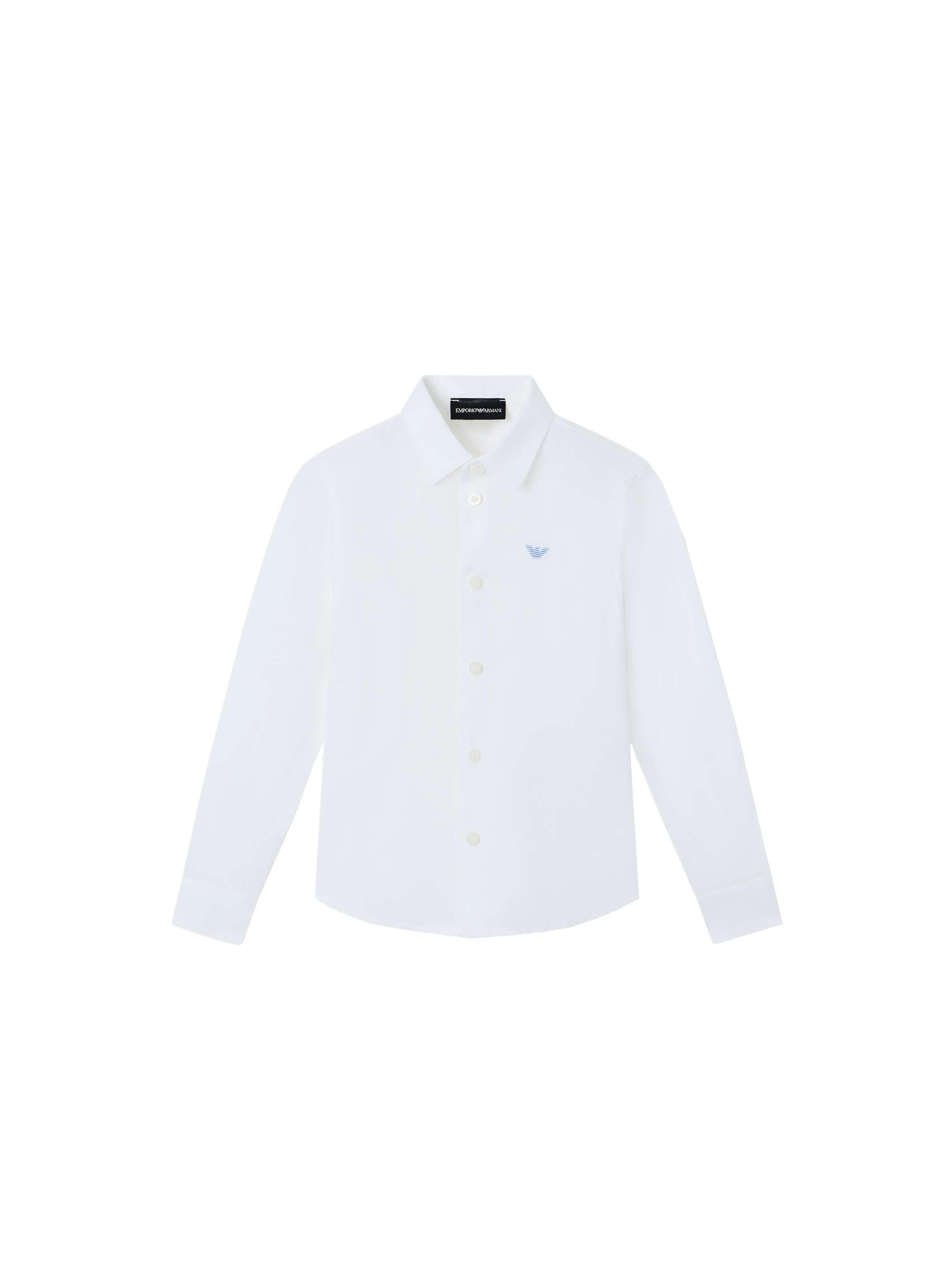 Camicia a coste a maniche lunghe - VERDE - 15.00