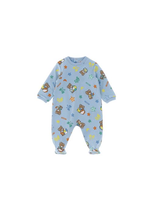 Tutina, neonato, logata. MOSCHINO | MUT042LCB5586018