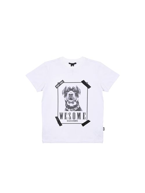 T-shirt, bambino, logata. ALESSANDRINI | 1232M00182WH