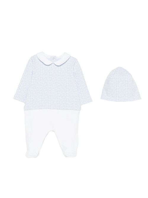 White/light blue