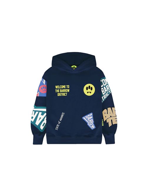 Felpa, unisex, logata. BARROW | F5BKJUHS078060