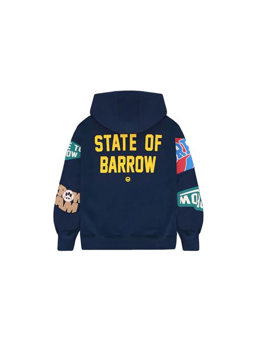 Felpa, unisex, logata. BARROW | F5BKJUHS078060