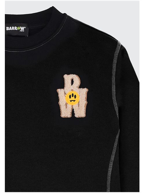 Felpa, unisex, logata. BARROW | F5BKJUSW082110