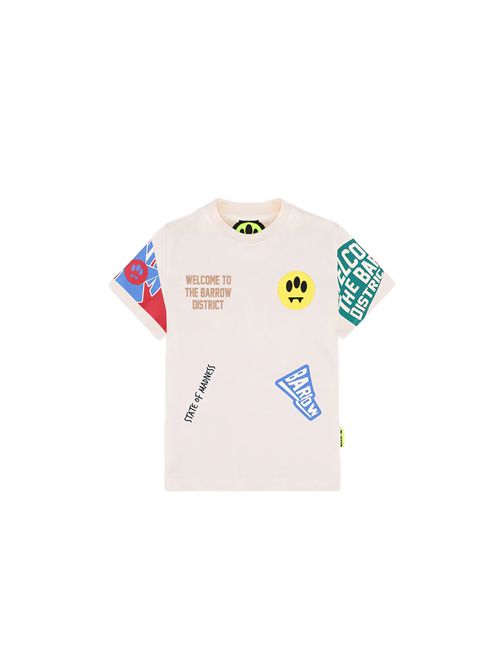 T-shirt, unisex, logata. BARROW | F5BKJUTH079013