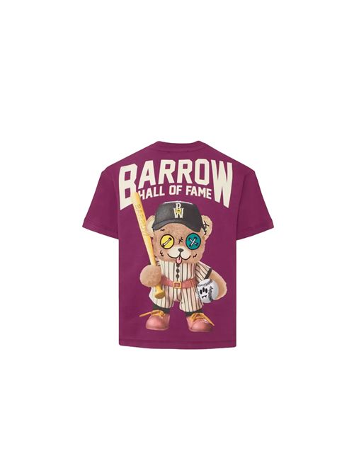 T-shirt, unisex, logata. BARROW | F5BKJUTH083252