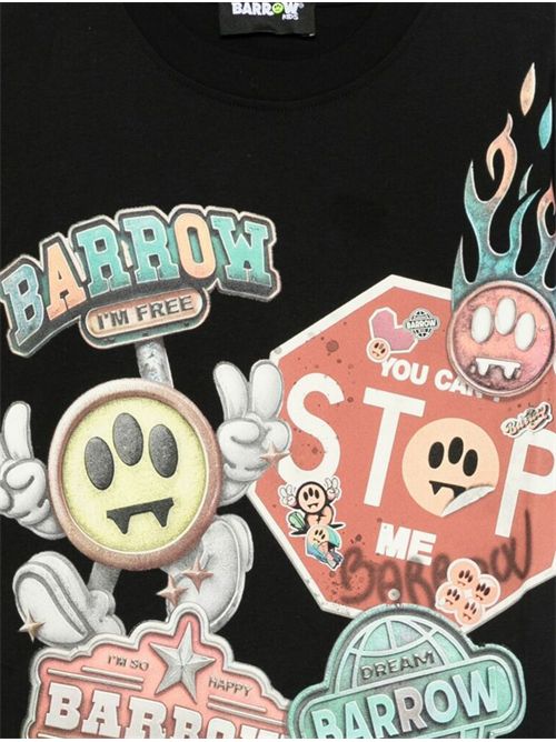 T-shirt, unisex, logata. BARROW | F5BKJUTH227110