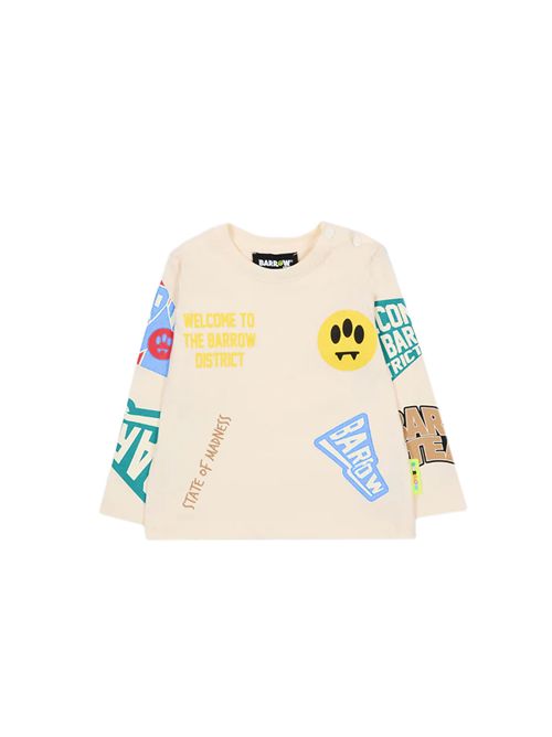 T-shirt, unisex, logata. BARROW | F5BKUNTH215013