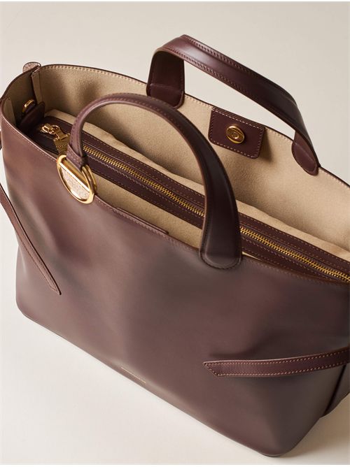Borsa, donna, logata. BORBONESE | 91010104AU5069