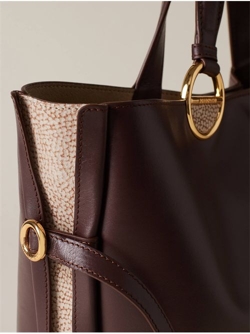 Borsa, donna, logata. BORBONESE | 91010104AU5069