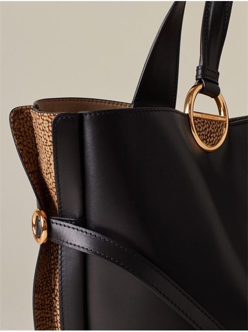 Borsa, donna, logata. BORBONESE | 91010104AU5480