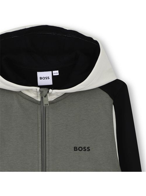 Felpa, bambino, logata. BOSS | J52322724