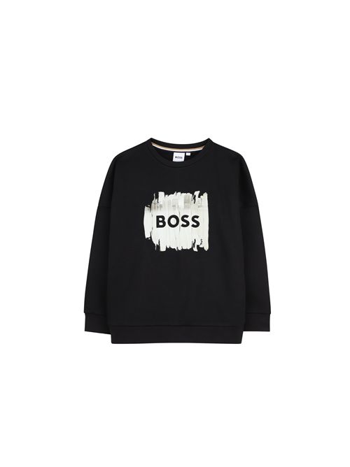Felpa, bambino, logata. BOSS | J5235609B