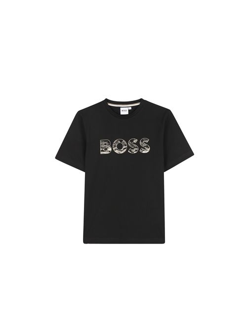 T-shirt, bambino, logata. BOSS | J5235809B