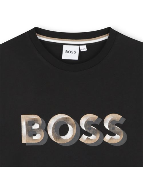 T-shirt, bambino, logata. BOSS | J5236009B