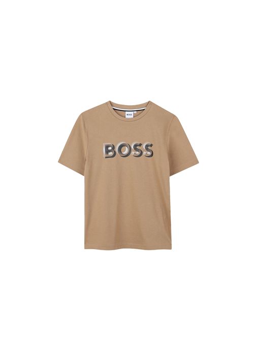 T-shirt, bambino, logata. BOSS | J52360269