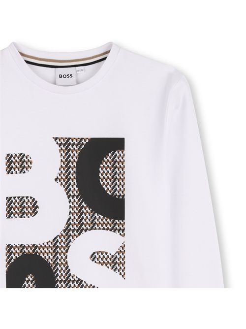 T-shirt, bambino, logata. BOSS | J5236210P