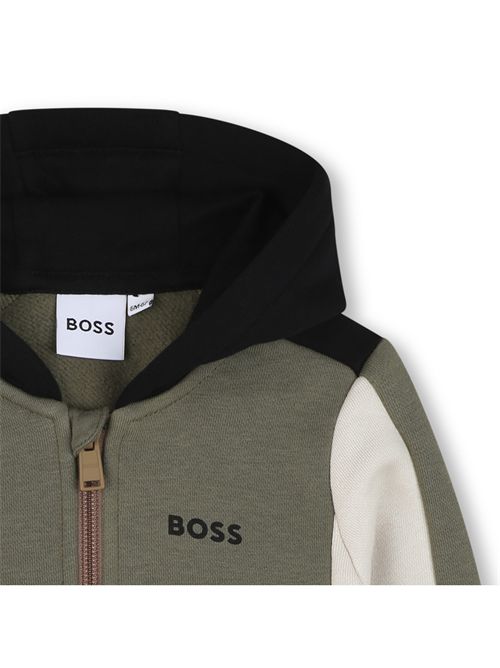Felpa, bambino, logata. BOSS | J52447724