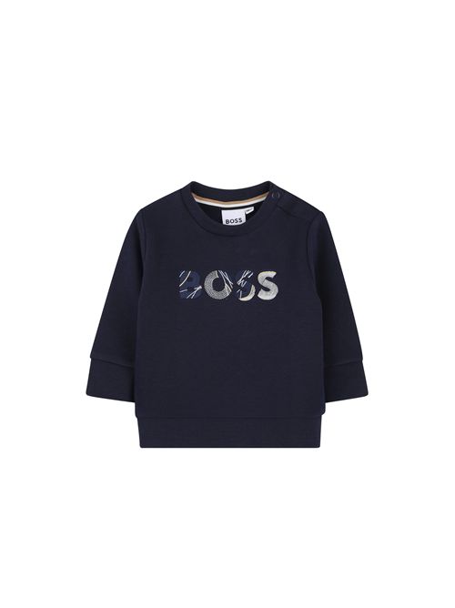 Felpa, bambino, logata. BOSS | J52457849