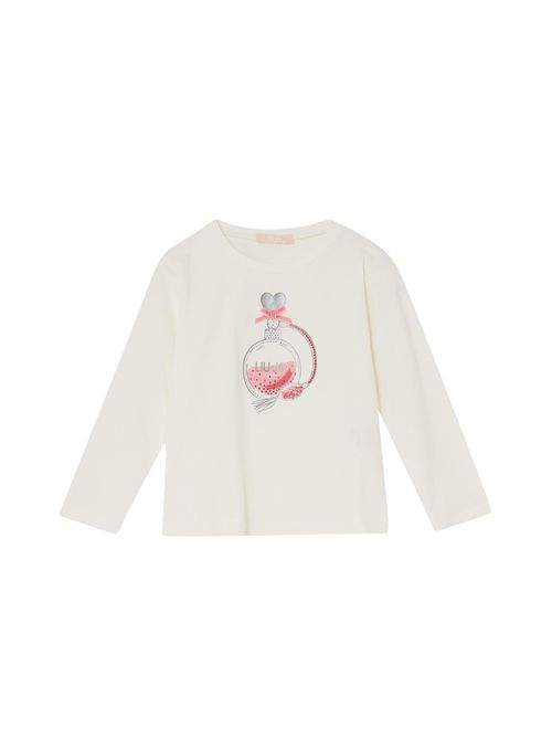T-shirt, bambina, logata. LIU.JO | KF5088J0088M9738