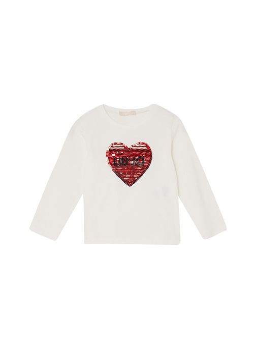 T-shirt, bambina, logata. LIU.JO | KF5117J0088U9325