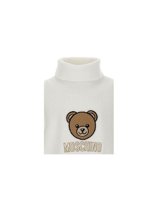 Maglia, bambina, logata. MOSCHINO | HDW02ALHE7710063