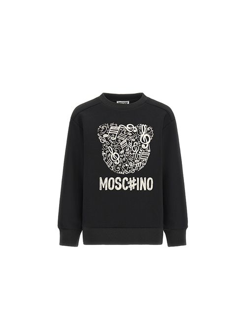 Maglia, bambina, logata. MOSCHINO | HMF099LDA5860100