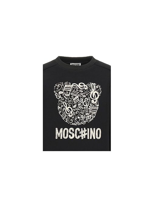 Maglia, bambina, logata. MOSCHINO | HMF099LDA5860100