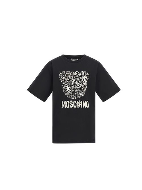 T-shirt, unisex, logata. MOSCHINO | HQM05GLAA1060100