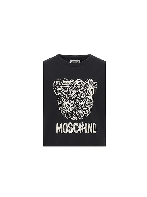 T-shirt, unisex, logata. MOSCHINO | HQM05GLAA1060100