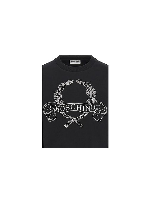 Felpa, unisex, logata. MOSCHINO | HRF07YLCA6110101