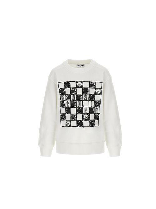 Felpa, unisex, logata. MOSCHINO | HUF099LCA1510063