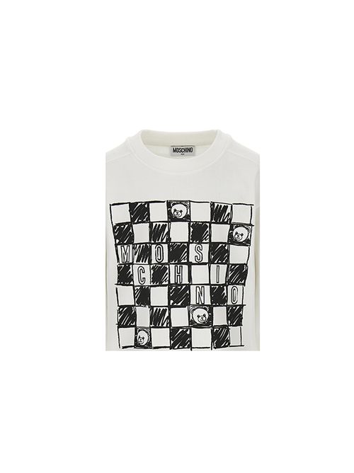 Felpa, unisex, logata. MOSCHINO | HUF099LCA1510063