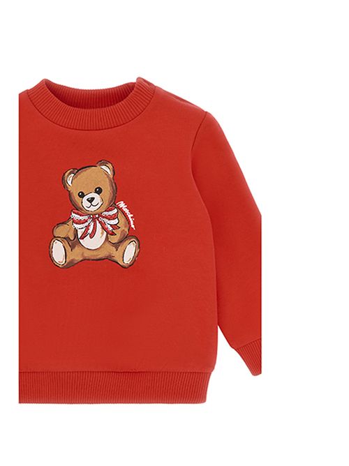 Felpa, bambina, logata. MOSCHINO | MFF02KLDA1650109