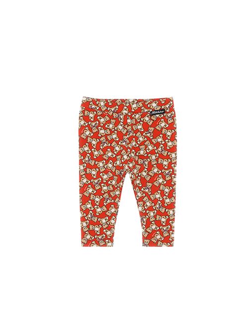 Leggings, bambina, logati. MOSCHINO | MHP032LBB8E84924