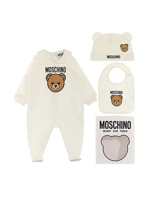 Completo, neonato, logato. MOSCHINO | MMY08BLCA4010063