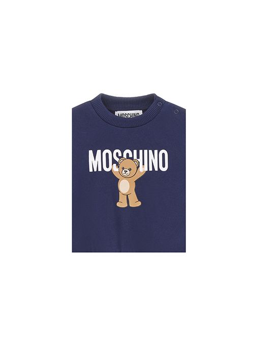 Felpa, unisex, logata. MOSCHINO | MNF060LCA4040016