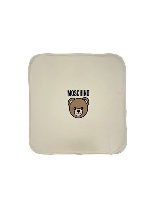 Coperta, neonato, logata. MOSCHINO | MQB00FLCA4020404