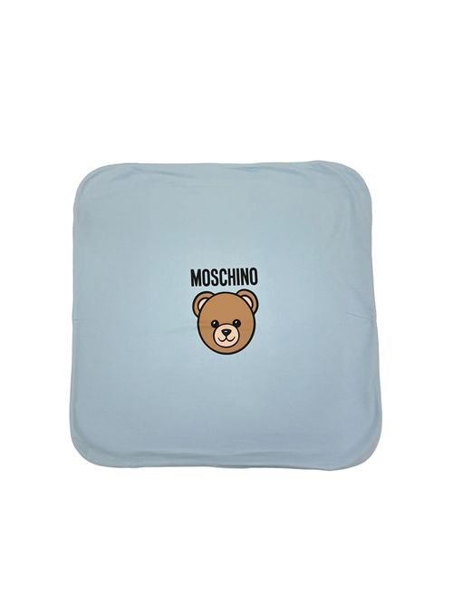 Coperta, neonato, logata. MOSCHINO | MQB00FLCA4040304