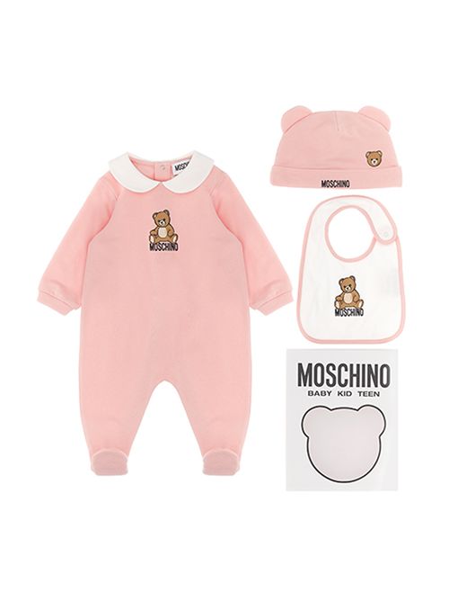 Completo, neonato, logato. MOSCHINO | MUY08BLCA4050209