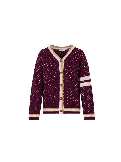 Cardigan, bambina, logato. MSGM | F5MSJGCA081MS051
