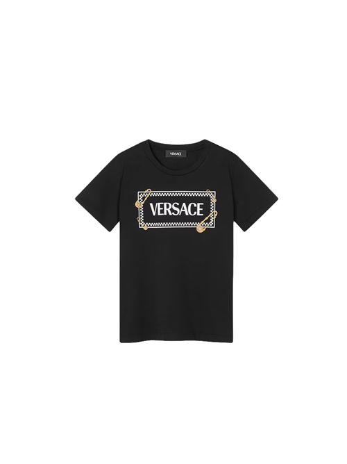 Black/ivory/gold
