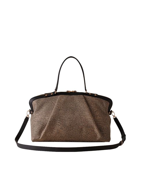 Borsa, donna, logata. BORBONESE | 91010218AH1X11