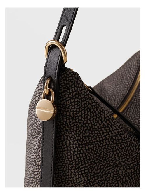 Borsa, donna, logata. BORBONESE | 91010227AH1M32