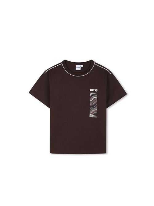 T-shirt, bambino, logata. BOSS | J53413343