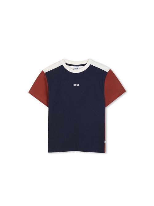 T-shirt, bambino, logata. BOSS | J53422849